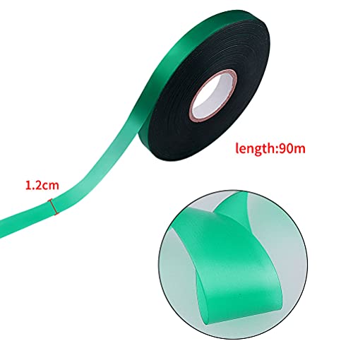 Prudiut 300Ft Plant Tape 1/2" Stretch Garden Tape Sturdy Plant Ribbon Nursery Tree Tape Support for Indoor Outdoor Patio Plant, Tree, Vegetables, Branches