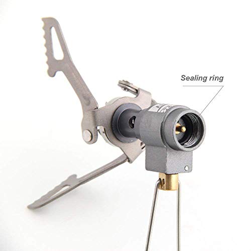 BRS Outdoor BRS-3000T Ultra-Light Titanium Alloy Miniature Portable Picnic Camping Gas Cooking Stove Portable Ultralight Burner 25gram