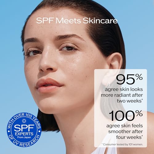 Shiseido Clear Sunscreen Stick - Invisible Broad-Spectrum Face Sunscreen - Wear Under & Over Makeup - Lightweight Formula - All Skin Types