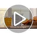 Turbo Bee 300 Pack 9oz Clear Plastic Cups,Disposable Crystal Drinking Cups,PET Plastic Party Cups for Wine,Juice,Iced Coffee and Cold Drinks