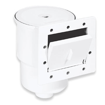 Swimline Hydrotools Standard ABS Thru-Wall Skimmer Kit, White - Includes Return Fitting and Vacuum Plate, Maintenance Accessories