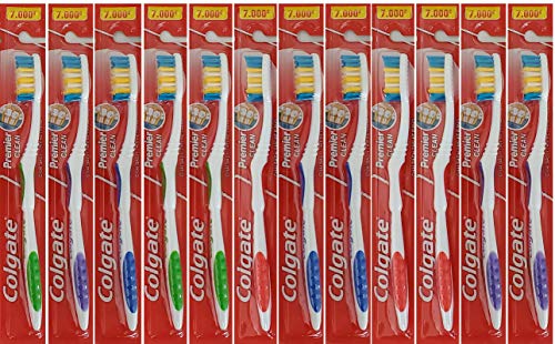 Colgate Toothbrushes Premier Extra Clean(Pack of 12 ),Multicolor,Corded Electric