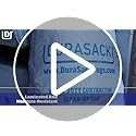 DURASACK Contractor Bags Heavy Duty 40-Gallon Reusable White Woven Polypropylene Contractor Garbage Bags, Pack of 16