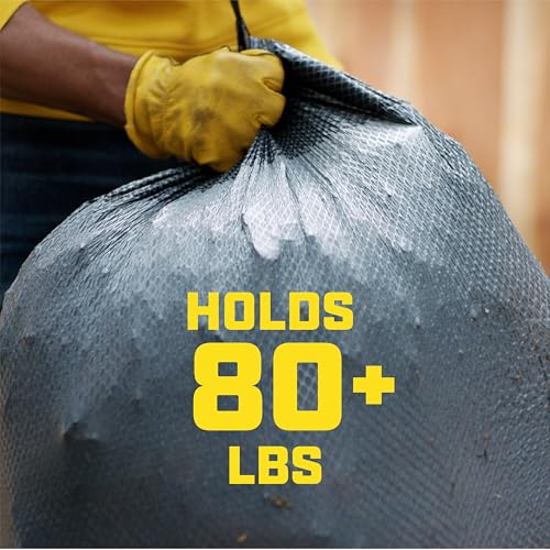 Glad ForceFlex Heavy Duty Trash Bags With Clorox, Mountain Air, 30 Gal, 50 Ct (Package May Vary)