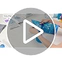 simplehuman Code H 60 Count, Genuine Custom Fit Liners, Drawstring Trash Bags in Dispenser Packs, 30-35 Liter / 8-9.2 Gallon, Blue