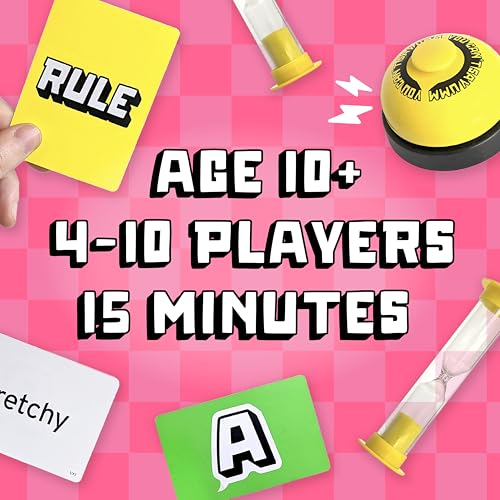Big Potato You Can't Say UMM: A Party Game for Family and Adults, Fast-Paced Family Word Game, Must Have for Game Night, Bonus Content Included