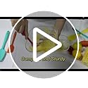 HOTEC Heat Resistant 600℉ Food Grade Silicone Rubber Spatula Set for Baking, Cooking, and Mixing Non Stick Dishwasher Safe BPA-Free Multicolor Set of 5