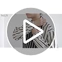 NLUS 2 Pack Kitchen Cooking Aprons, Adjustable Bib Soft Chef Apron with 2 Pockets for Men Women(Black/Brown Stripes)