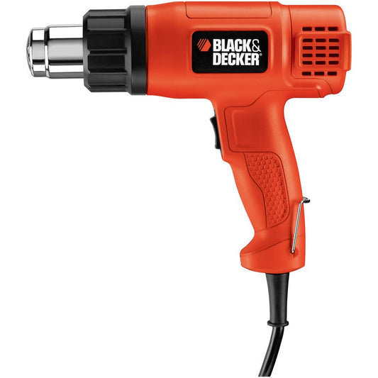 BLACK+DECKER Heat Gun for Crafts, Corded, Dual Heat Settings up to 1000 Degrees, 1350 Watt (HG1300)