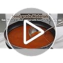 Newness Soup Ladle, [Rustproof, Heat Resistance, Integral Forming] Resilient 304 Stainless Steel Soup Spoon with Vacuum Ergonomic Round Handle, Cooking Spoon for Kitchen, 13.7 Inches