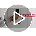 Command Large Double Bathroom Wall Hook, Damage-Free Hanging with Adhesive Strip, Great for Hanging Bath Towels, 1 Satin Nickel Wall Hook and 1 Water-Resistant Strip, Holds up to 4 lb