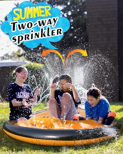 32ft Slip Water and Slide for Kids Adults, Extra Long Backyard Water Slide with Pool and 2 Inflatable Bodyboards, Summer Outdoor Games Water Toys