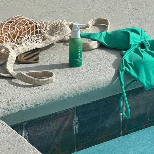 COOLA Organic Scalp Spray & Hair Sunscreen Mist with SPF 30, Dermatologist Tested Hair Care for Daily Protection, Vegan and Gluten Free, Ocean Salted Sage, 2 Fl Oz