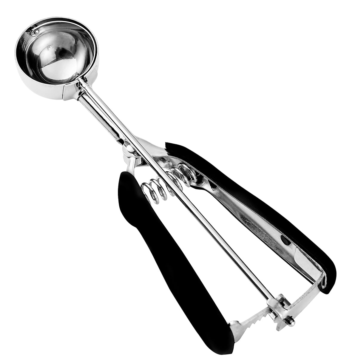 Cookie Scoop 2 Tablespoon, Size #40 Cookie Dough Scoop, 2 Tbsp/ 30 ml/ 1 oz Cookie Scoops for Baking, Spring-Loaded, 18/8 Stainless Steel