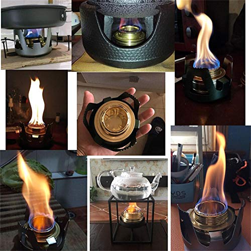 Portable Outdoor Mini Alcohol Stove Burner Ultralight Camping Cookware Set for Outdoor Camping, Hiking, Backpacking, Picnic