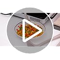 AOTHOD Silicone Cooking Utensils Set - 446°F Heat Resistant Kitchen Utensils,Turner Tongs,Spatula,Spoon,Brush,Whisk,Kitchen Utensil Gadgets Tools Set for Nonstick Cookware,Dishwasher Safe (BPA Free)