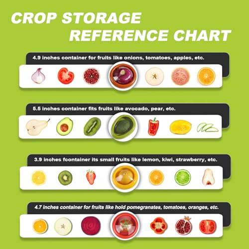 Set of 4 Fresh Food Containers, Fresh Pod, Reusable Silicone Storage Pods for Avocado, Onions, Tomatoes, Garlic – Anti-Oxidation for Fridge, Send Goods from Local Warehouse