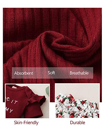 Mioglrie Newborn Infant Baby Girl Clothes Romper Shorts Set Floral Summer Outfits Cute Baby Clothes Girl