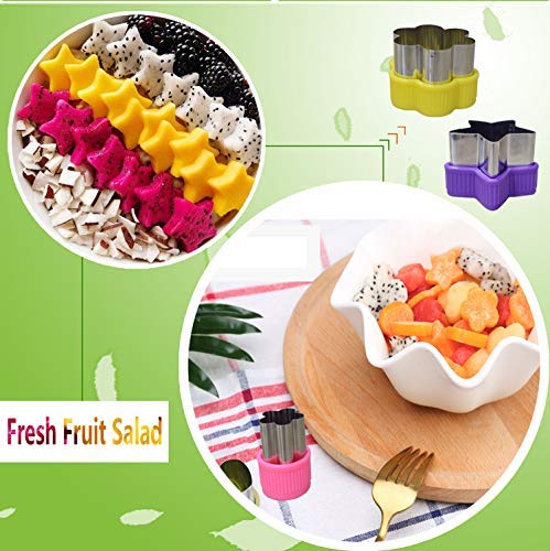 9 pcs Cookie Cutters Cutter Shapes Set Different Sizes Set Fruit Cutter Cookie Pastry Stamps Mold,Cake Pop,Sandwich,Grape