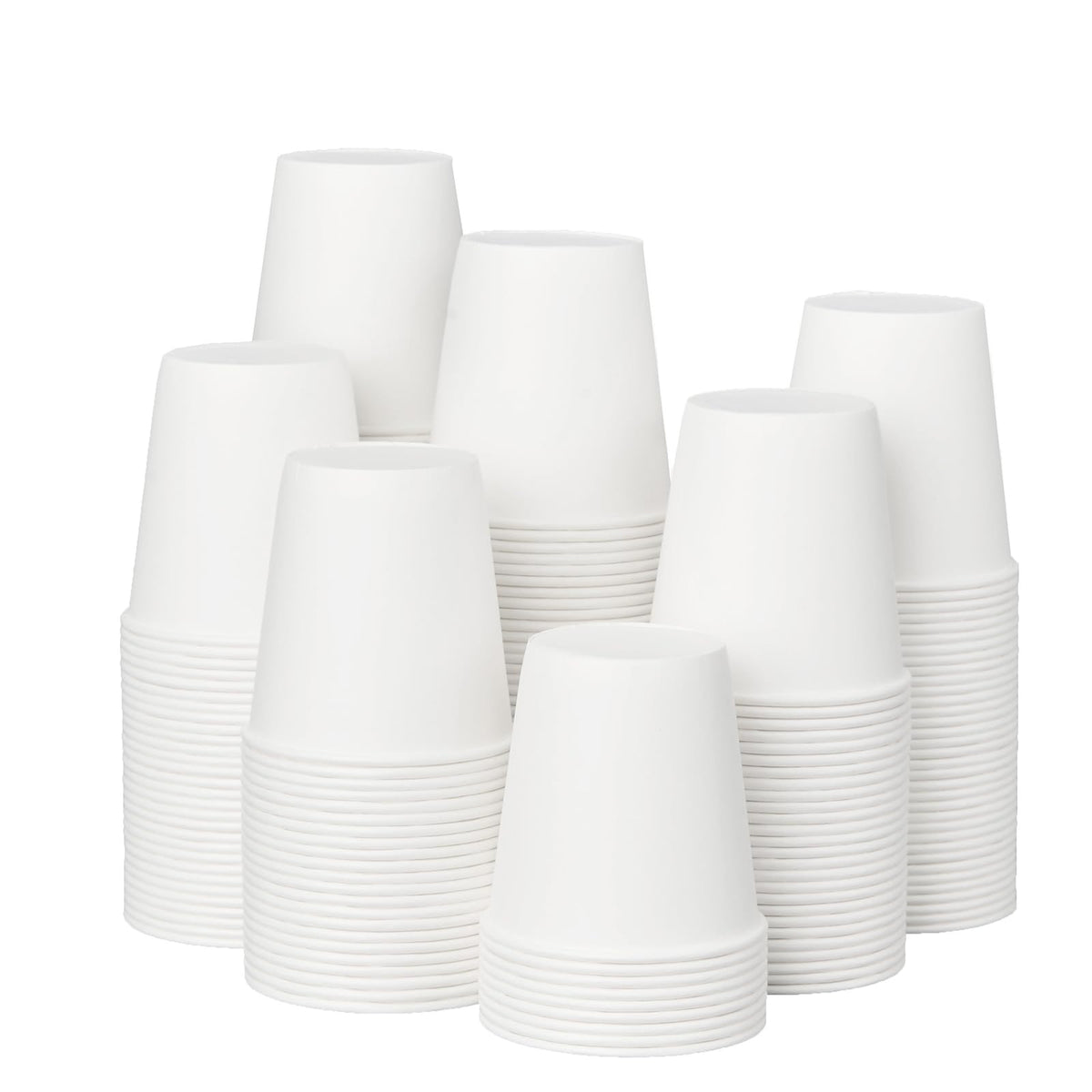 300 Pack 3 oz Bathroom Paper Cups, Small Coffee Cups, Disposable Mini Mouthwash Cups, Suitable for Bathroom, Market, Shops, Party, Picnic, Travel, and Events