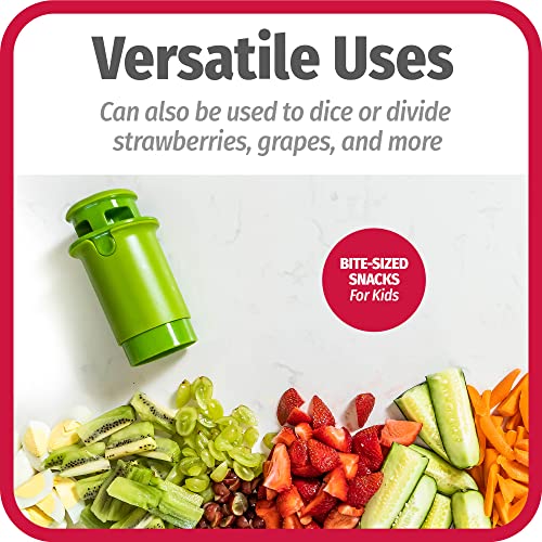 GoodCook Everyday Fruit & Veggie Divider - Quarters Smaller Fruits and Vegetables, Ideal for Meal-Prep and Sheet Pan Meals, Safe and Mess-Free Slicing