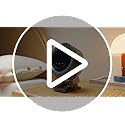 KIMMOO 4000mAh Rechargeable Portable Clip on Fan-100-Speed Touch Control, LED Display, 360° Rotate Quiet Turbo Desk Fan, Small Battery Operated USB Fan for Stroller Bed Travel Camping Golf Gym (Black)