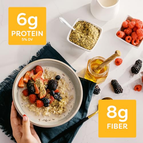 BetterBody Foods Superfood Organic Super Seeds - Blend of Organic Chia Seeds, Milled Flax Seed, Hemp Hearts, Add to Smoothies Shakes & More, 1lb, 16 oz