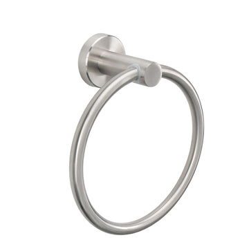 NearMoon Bath Towel Ring, Bathroom Hardware Accessories-Thicken Stainless Steel Hand Towel Holder for Bathroom