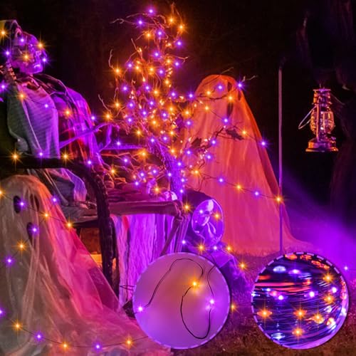 4 Pack Halloween Timer Fairy Lights Battery Operated Twinkle Lights