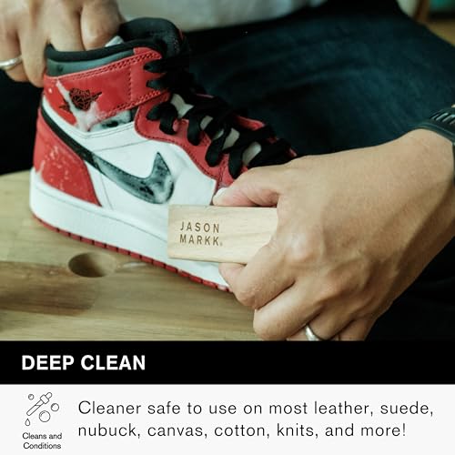 Jason Markk Essential Kit & Repel Spray, Shoe Cleaner, 3-Piece Set for Footwear