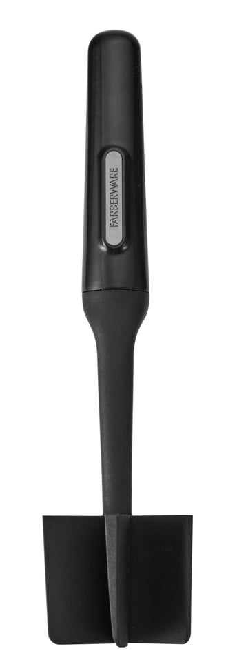 FARBERWARE Nylon Meat and Potato Masher – 5-Blade Ground Meat Chopper, Heat-Resistant to 450°F, Safe for Nonstick Cookware, Ergonomic Handle