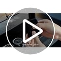 ProCase 6 Slot Watch Case Box for Men, PU leather Man Watch Organizer with Soft Pillow, Lockable Watch Collection Storage Holder with Glass Display Lid, Fathers Day Gift for Dad -AllBlack
