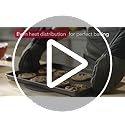 GoodCook Everyday Nonstick Baking Sheet Set, 3 Pack Includes One Small, Medium & Large Pan Carbon Steel Construction Cookie Sheet Bakeware Set, Gray