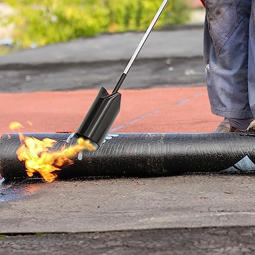 Flame King Propane Torch Kit Heavy Duty Weed Burner, 500,000 BTU with Flint Striker, with 10-ft Hose Regulator Assembly