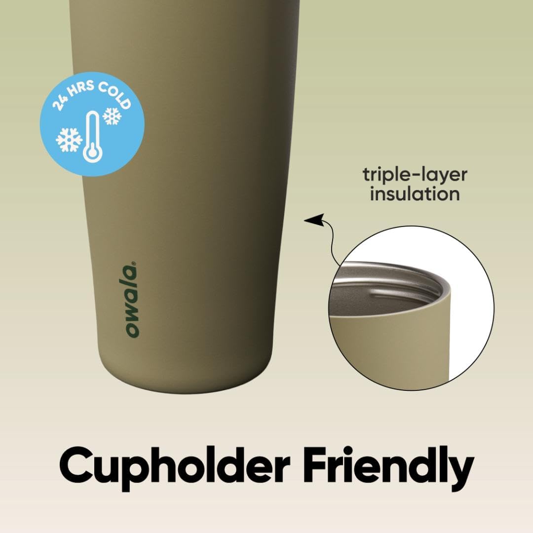 Owala FreeSip Sway Stainless Steel Water Bottle 40 oz Off Road