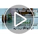 Ice Cube Tray with Lid, 2 Packs 28 Cubes Durable Stackable Ice Cube Trays for Freezer with Removable Lids, Easy-Release Plastic & Silicone Ice Tray for Cocktail, Coffee