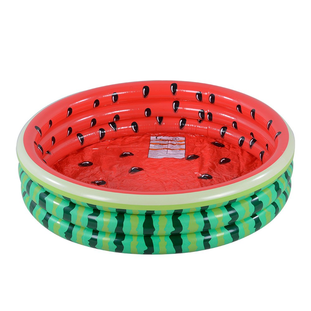Kiddie Pool, Watermelon Hamburger Ice Cream Inflatable Pool, Water Pool in Summer, Pit Ball Pool of 45 Inches