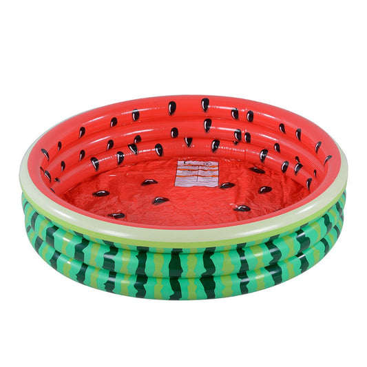 Kiddie Pool, Watermelon Hamburger Ice Cream Inflatable Pool, Water Pool in Summer, Pit Ball Pool of 45 Inches