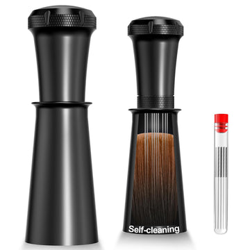 Nessus Wdt Espresso Distribution Tool, Espresso Accessories with Built-in Cleaning Brush, 0.35mm 10 Needle Distributor and Extra 10 Needles