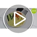 JAYVAR Crinkle Cutter, French Fry Cutter for Potatoes Stainless Steel Potato Carrot Chip Vegetable Crinkle Wavy Slicer