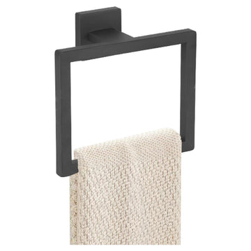 Towel Ring - Thicken Sus 304 Stainless Steel Towel Holder, Towel Racks for Bathroom, Square Modern Design Hand Towel Holder