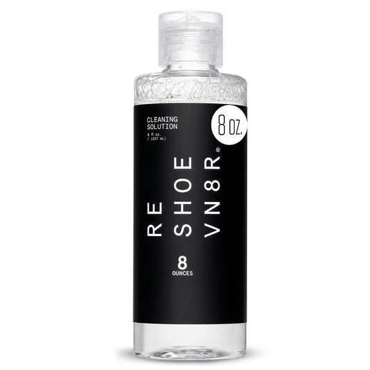 RESHOEVN8R Shoe Cleaning Solution - Sneaker Cleaner & Shoe Care for Canvas, Leather, Mesh, Suede, White, & Nubuck Shoes