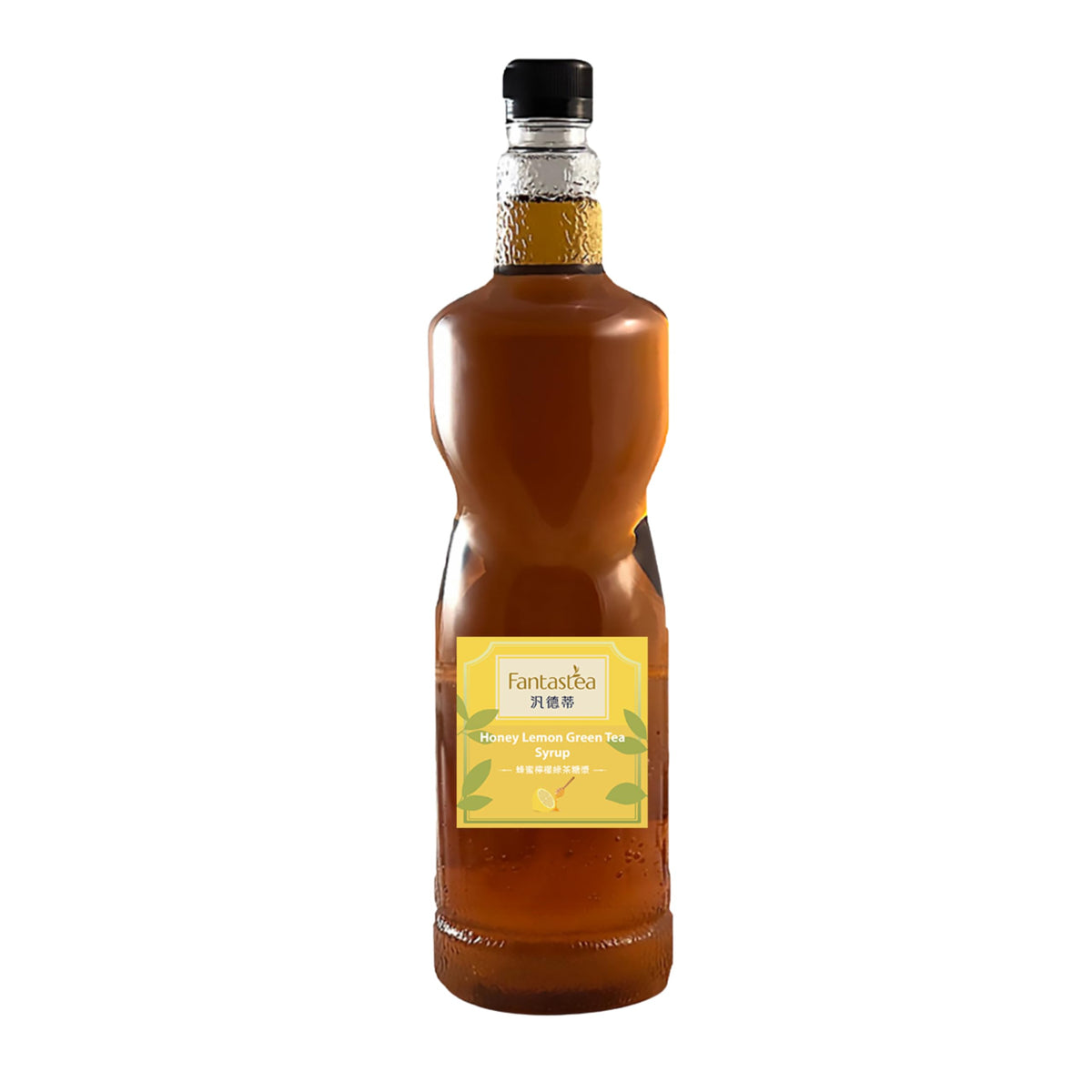 Dong Jyue Honey Lemon Green Tea Syrup – Made with Real Green Tea – 1 Liter Bottle – Refreshing Honey Citrus Flavor – Ideal for Tea Shops, Sparkling Tea, Lemonade & More – Commercial Use – 1 Pack