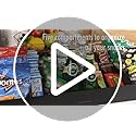 Mind Reader Snack Tray, Countertop Organizer, Snack Tray, Pantry, Breakroom, Kitchen, Black