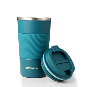GEMFUL 17oz Travel Coffee Mug To Go Cup with Lid Stainless Steel Insulated Reusable Tumbler Leak Proof Coffee Lovers Gifts