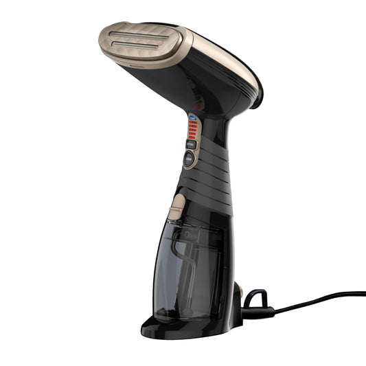 Conair Handheld Garment Steamer for Clothes, Turbo ExtremeSteam 1875W Fabric Steamer, Portable Handheld Design, Strong Penetrating Steam,  Exclusive, Black