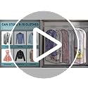 MISSLO 10" Gusseted All Clear Garment Bags for Hanging Clothes 3 Packs 40" Suit Bags for Closet Storage Hanging Clothes Storage Suit Cover for Shirts, Coats, Dresses