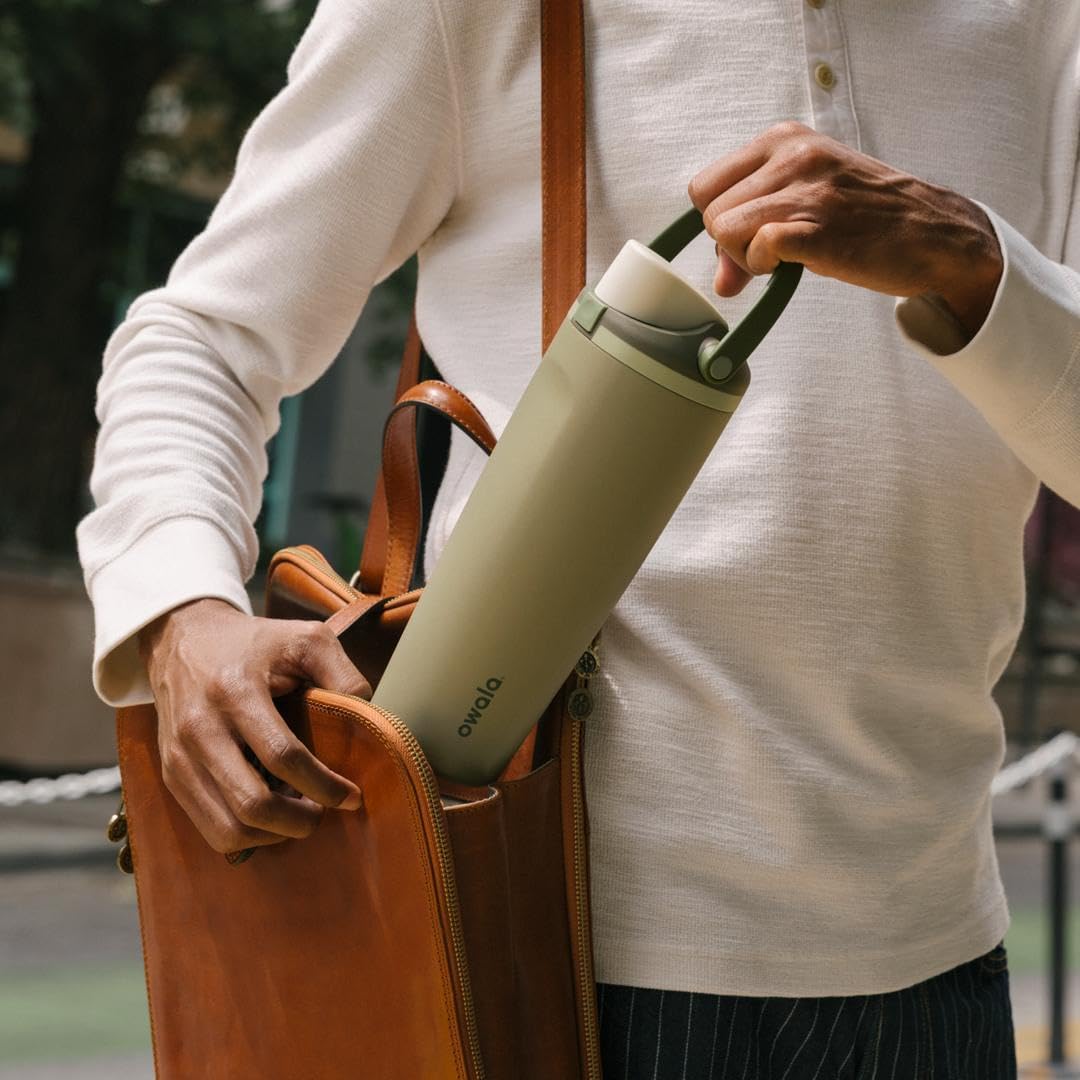 Owala FreeSip Sway Stainless Steel Water Bottle 40 oz Off Road