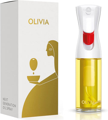 FLAIROSOL Olivia. The Original Advanced Oil Sprayer for Cooking, Salads, BBQs and More, Continuous Spray with Portion Control