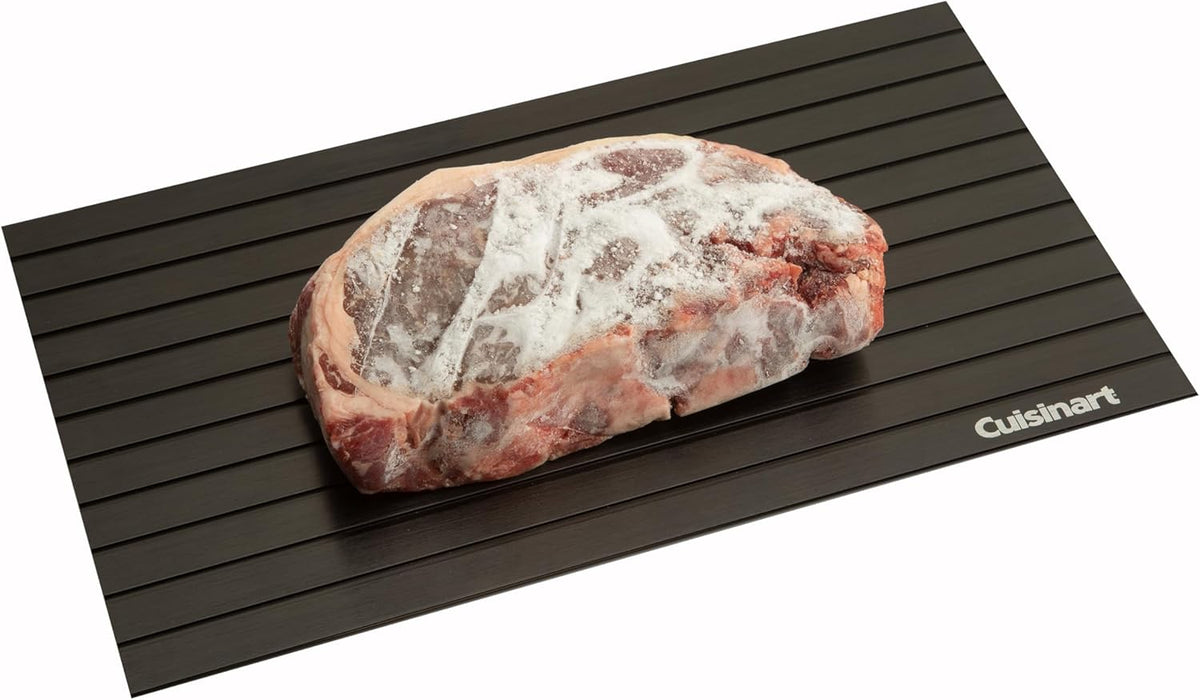 Cuisinart BBQ Defrosting Tray, Conductive Aluminum Rapid Thaw Plate for Frozen Meat, Quick Defrosting Tool that Preserves Natural Flavors, Non Stick Easy to Clean Kitchen Gadget & Grilling Accessories